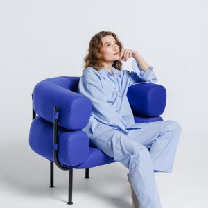 512 Cotton Pant, Cloud Blue Stripe